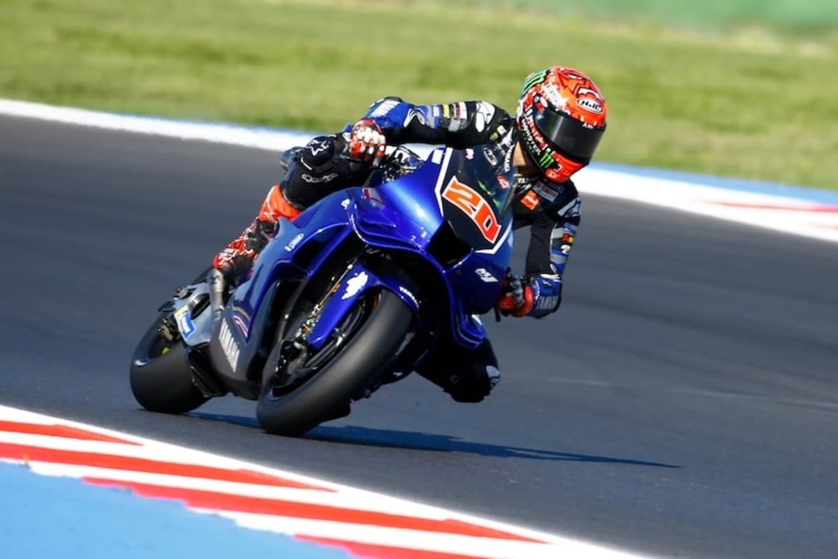 Fabio Quartararo (18.) mit der V4-Yamaha