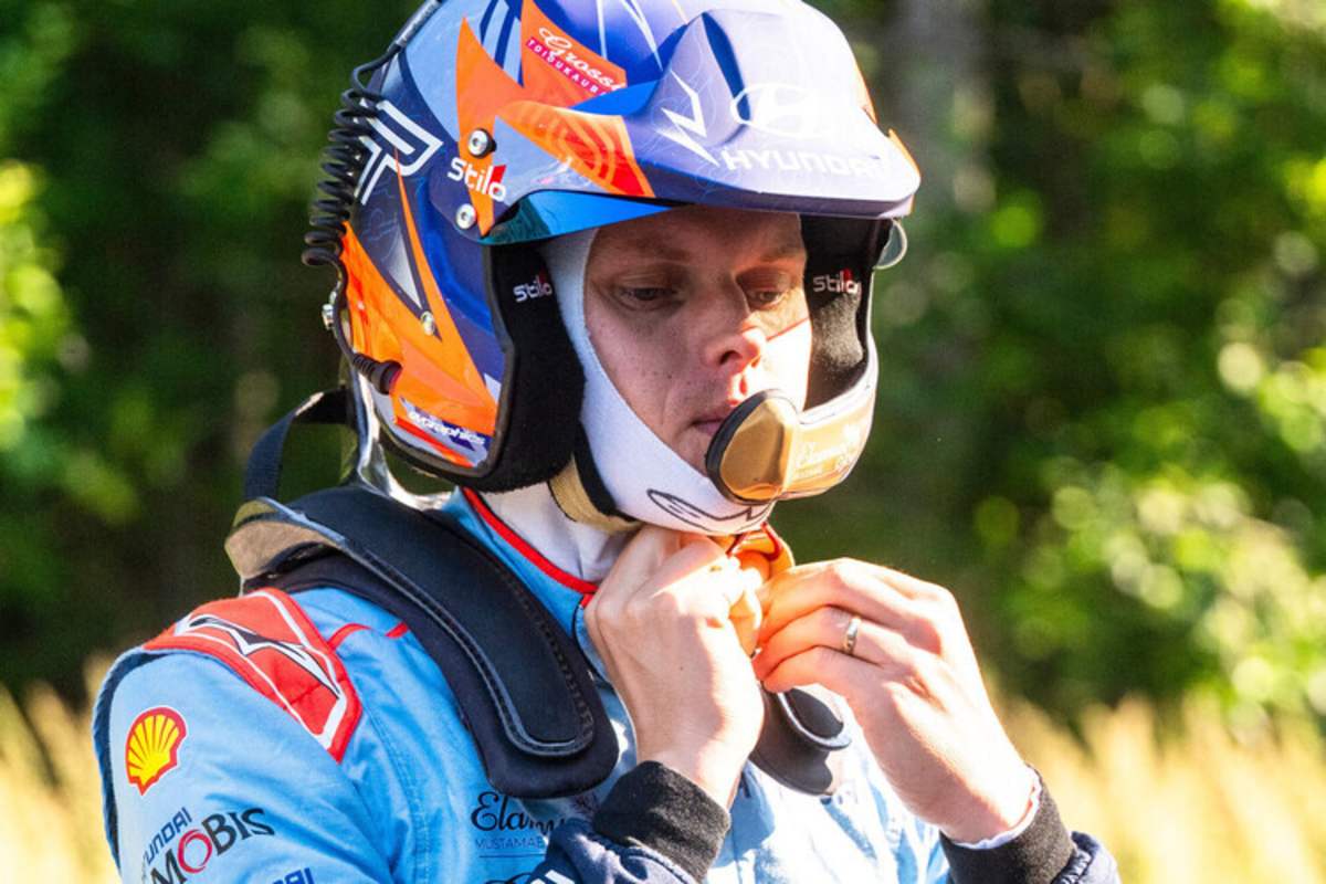 Ott Tänak war bis zum Ende der Rallye Japan rein rechnerisch noch im Titelkampf involviert