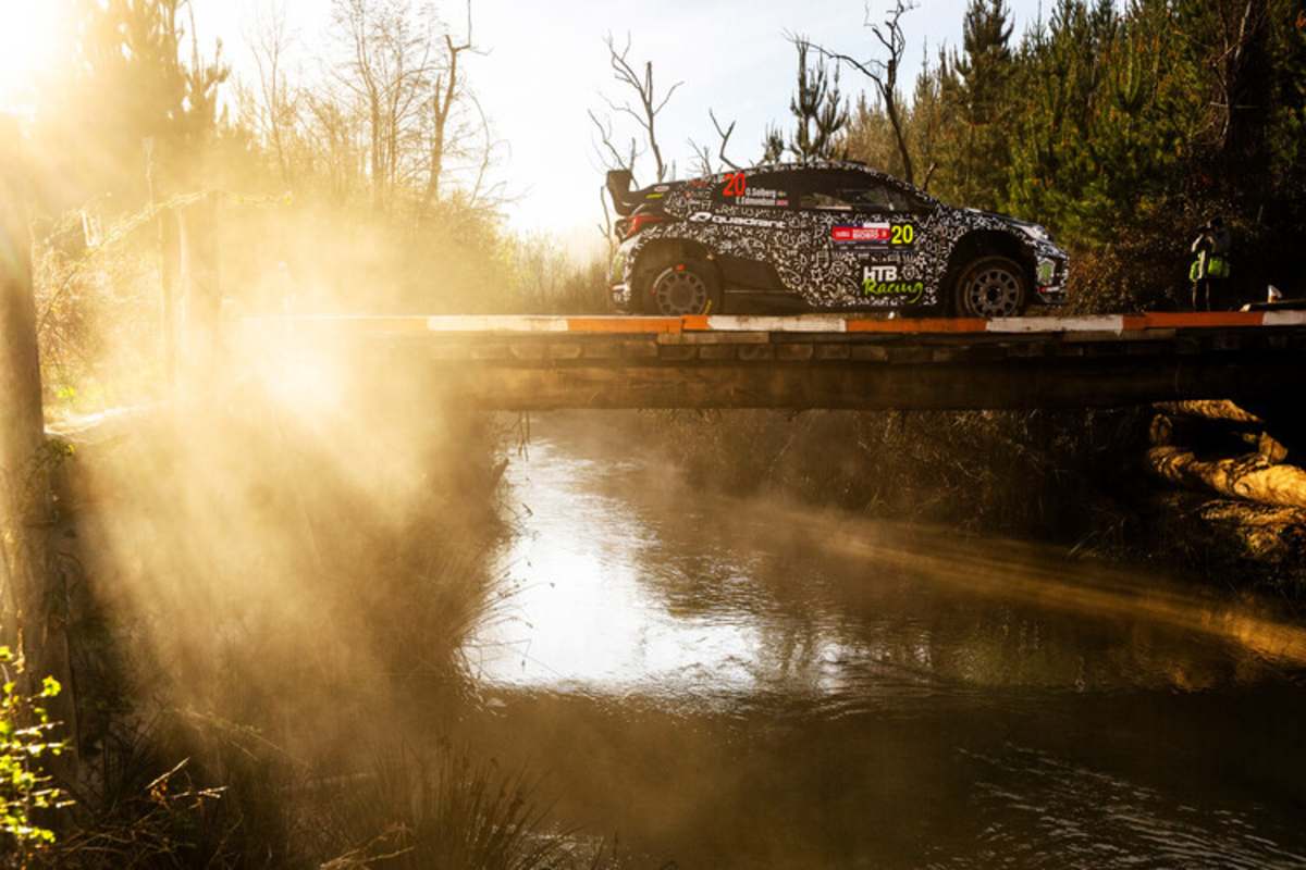 In der grandioser Natur von Chile mit Sieg zur vorzeitigen WRC2-Meisterschaft: Oliver Solberg