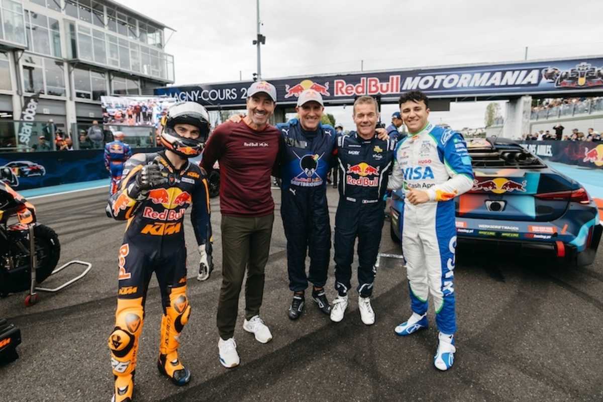 Dani Pedrosa, Luc Alphand, Stephane Peterhansel, Sebastien Loeb und Isack Hadjar