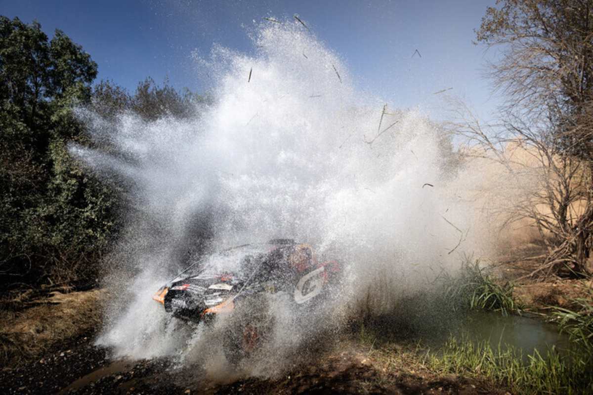 Vor dem Show-Down in Marokko auf Platz zwei: Der Südafrikaner Henk Lategan im Toyota