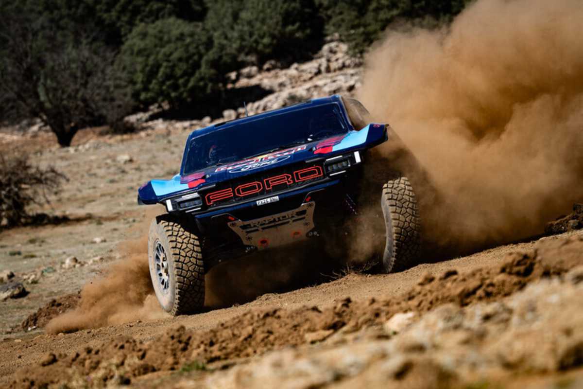 Nani Roma/Alex Haro führen im Ford Raptor die Rallye Marokko nach zweit Tagen an