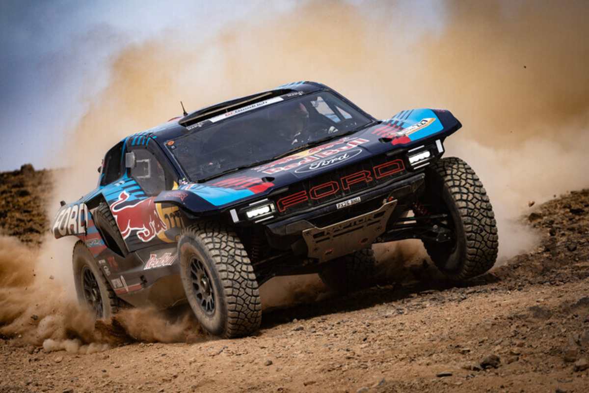 Nani Roma/Alex Haro im Ford Raptor in Marokko gut unterwegs