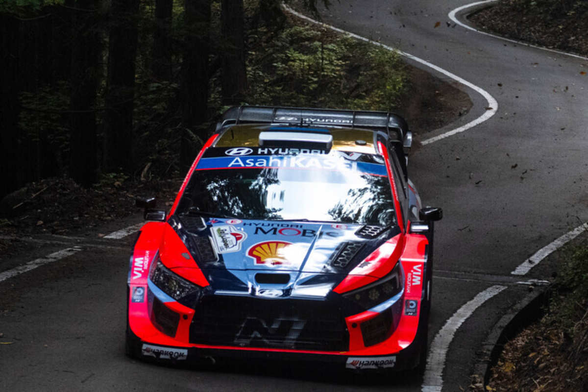 Ott Tänak klassierte sich als einzig verbleibender Hyundai-Pilot auf Platz vier