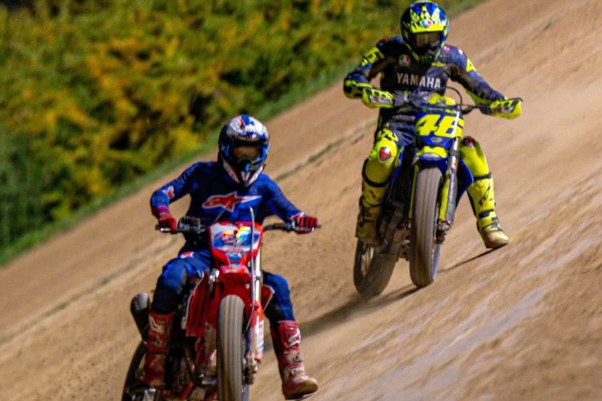 Valentino Rossi und Casey Stoner