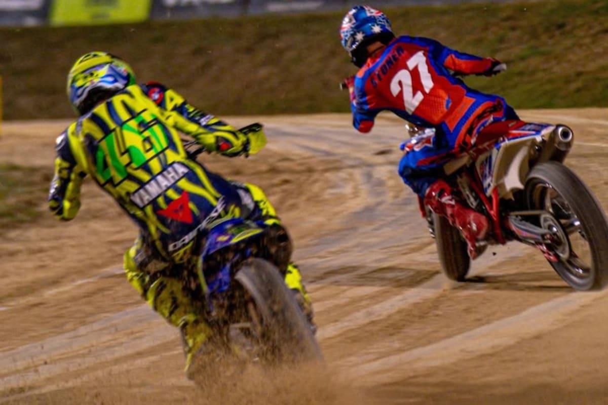 Valentino Rossi und Casey Stoner