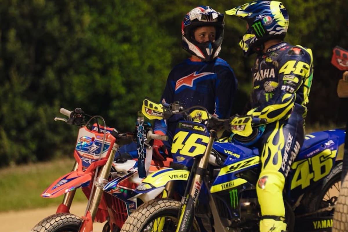 Valentino Rossi und Casey Stoner