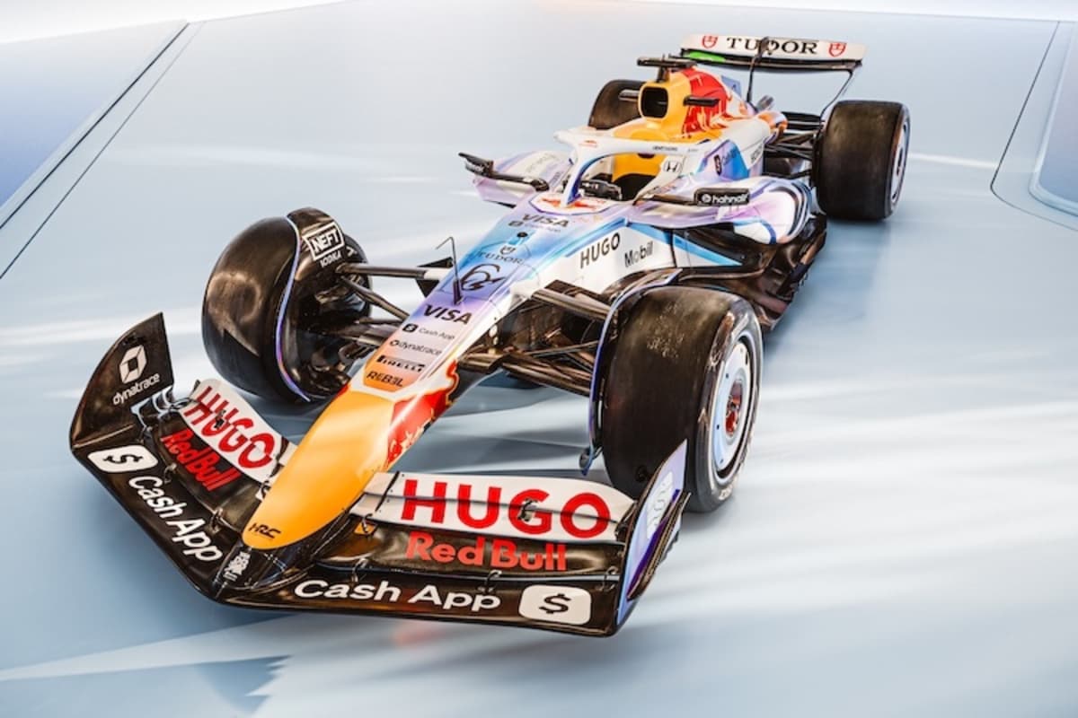 Es ist die letzte Speziallackierung, die das Visa Cash App Racing Bulls Team in dieser Saison auf die Strecke bringen wird