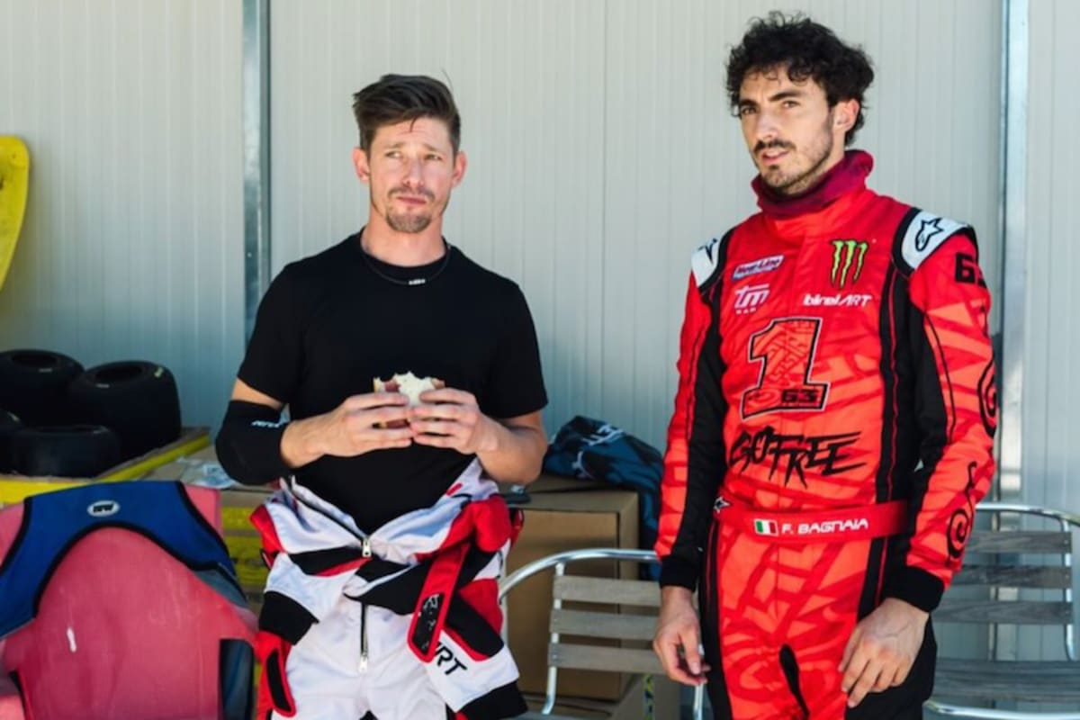 Casey Stoner und Pecco Bagnaia