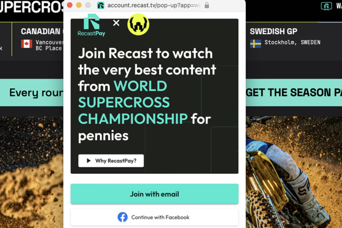 Mit 'Top Up Now' können Casts erworben werden