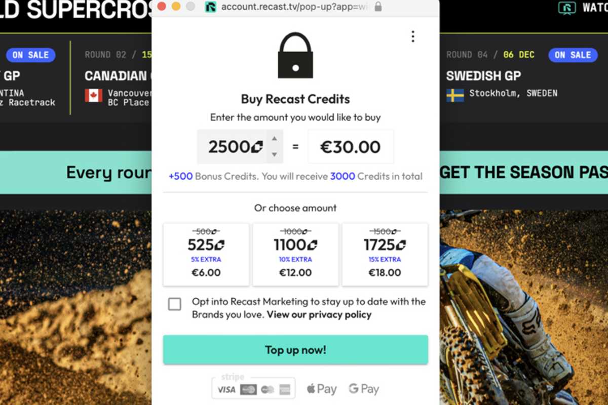 Die Anmeldung kann mit E-mail, Google oder Facebook erfolgen