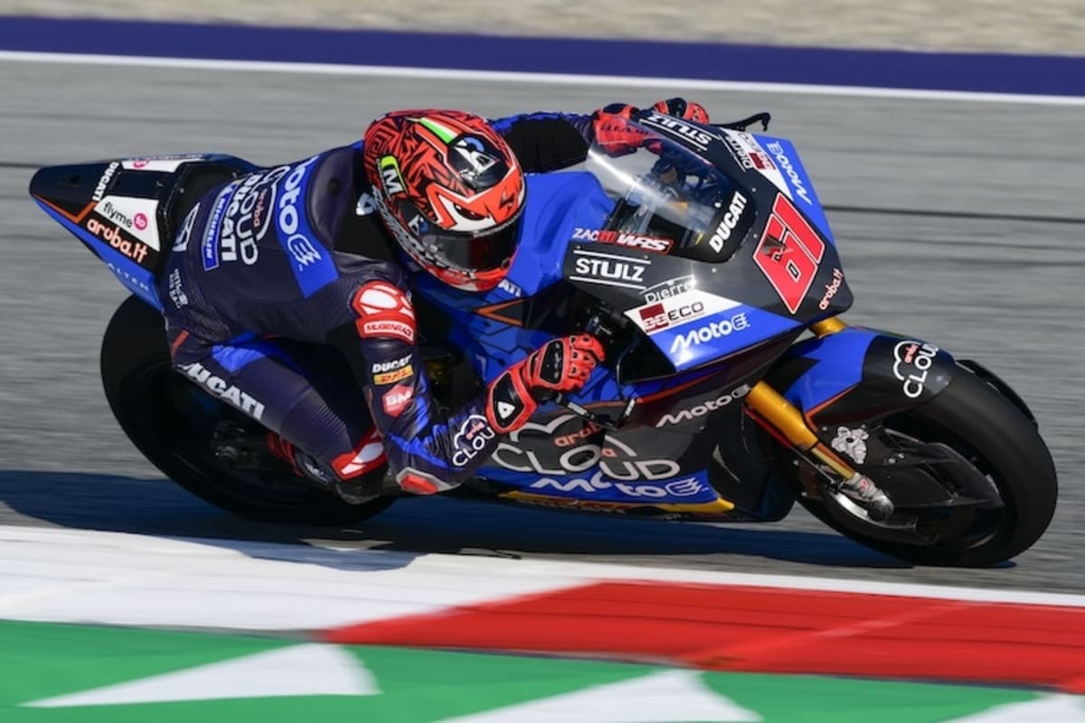 Alessandro Zaccone übernahm die WM-Führung