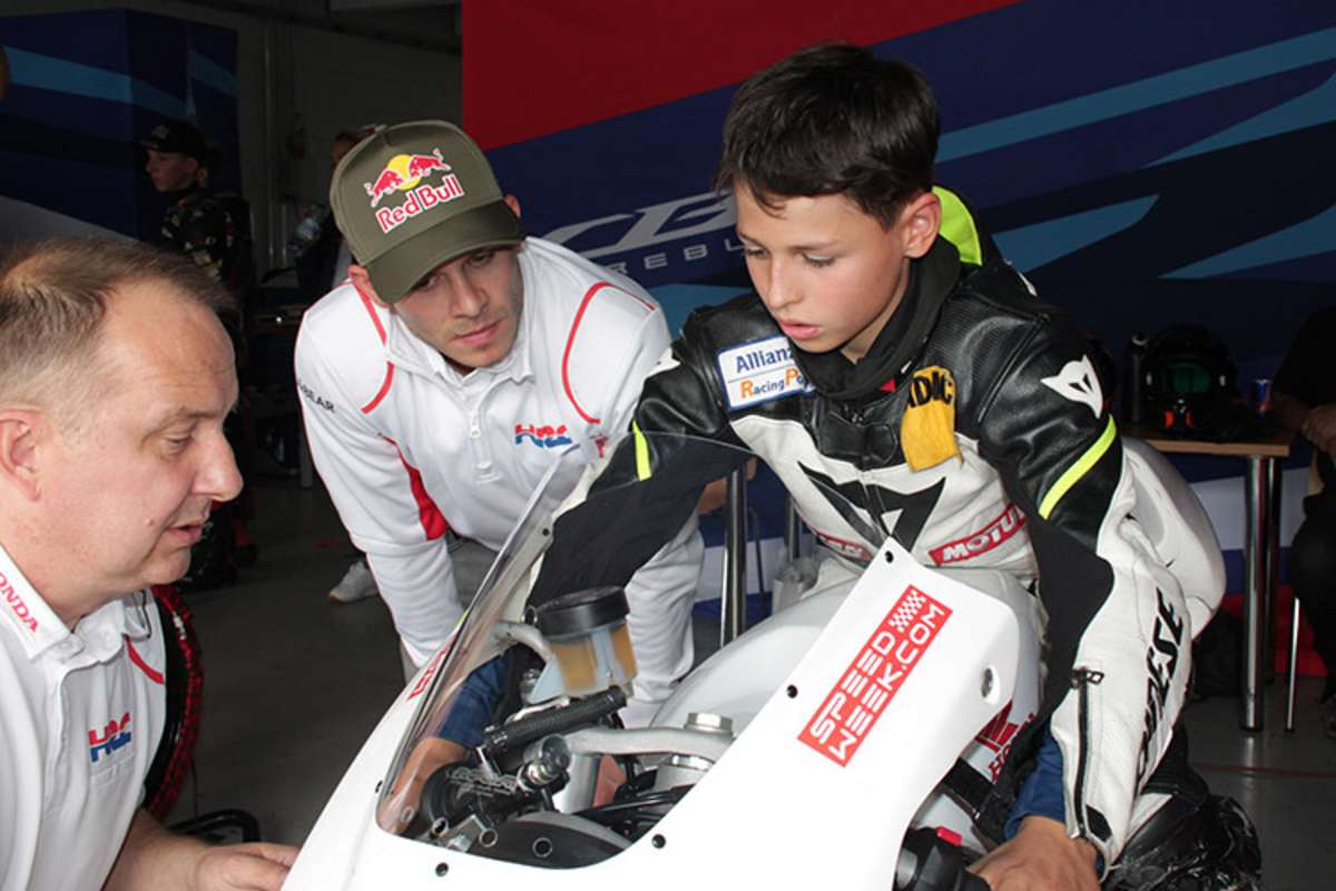 Techniker Jörg Hornig, Stefan Bradl und Thias Wenzel