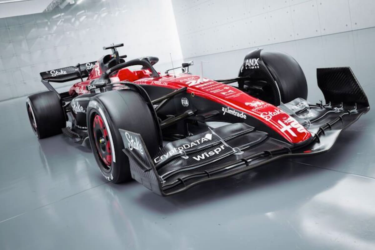 Alfa Romeo tritt im letzten F1-Jahr in Rot auf