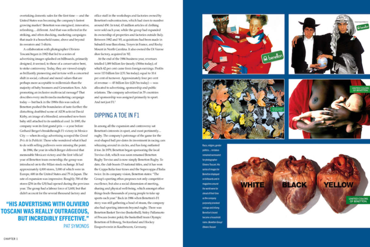 Benetton wurde weltweit bekannt durch kontroverse Werbung