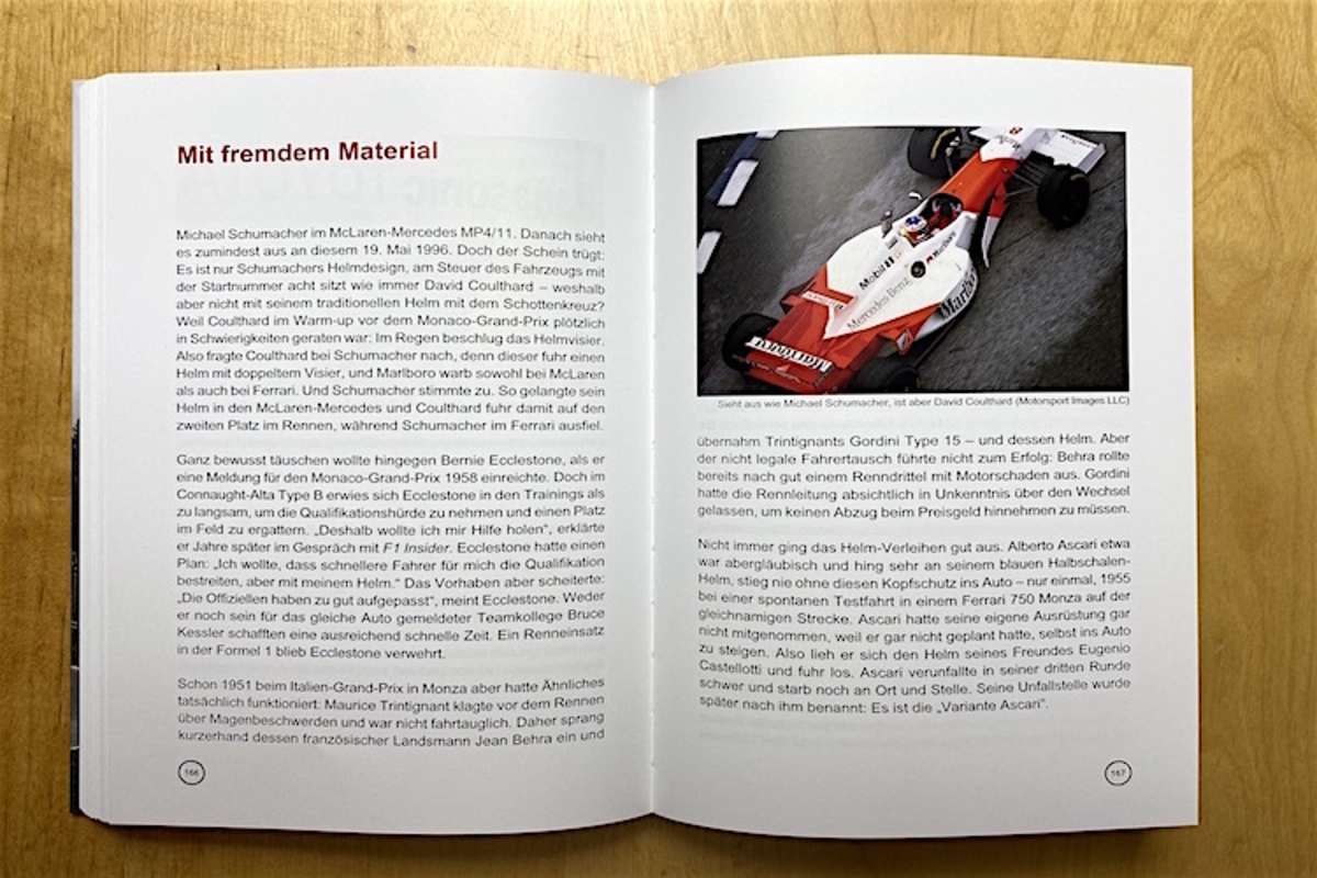 Unterwegs mit dem falschen Helm