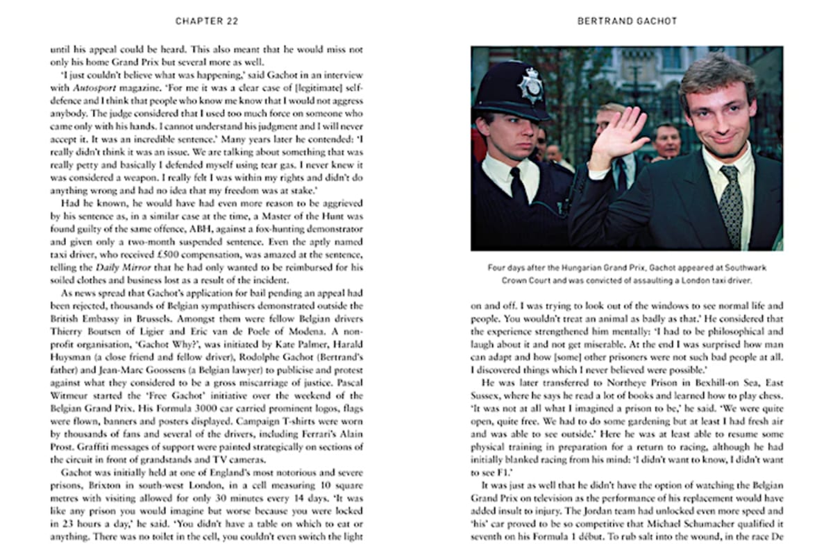 Die Haftstrafe von Bertrand Gachot stellte die Weiche zur grossen Karriere von Michael Schumacher