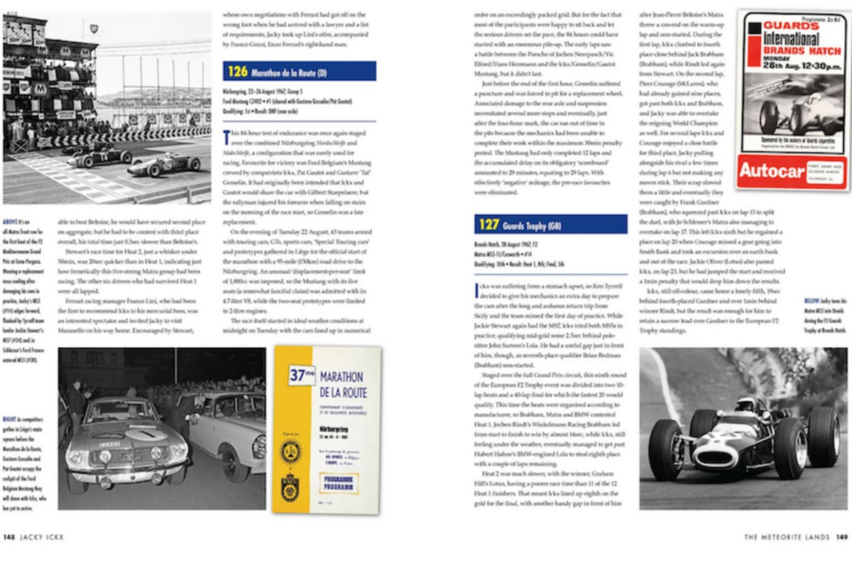 Wechsel von Tourenwagen in den Einsitzer