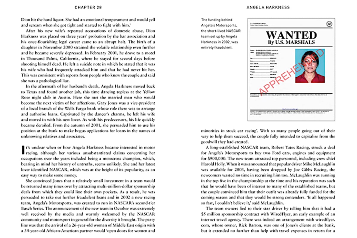 Sie glaubte, NASCAR über den Tisch ziehen zu können