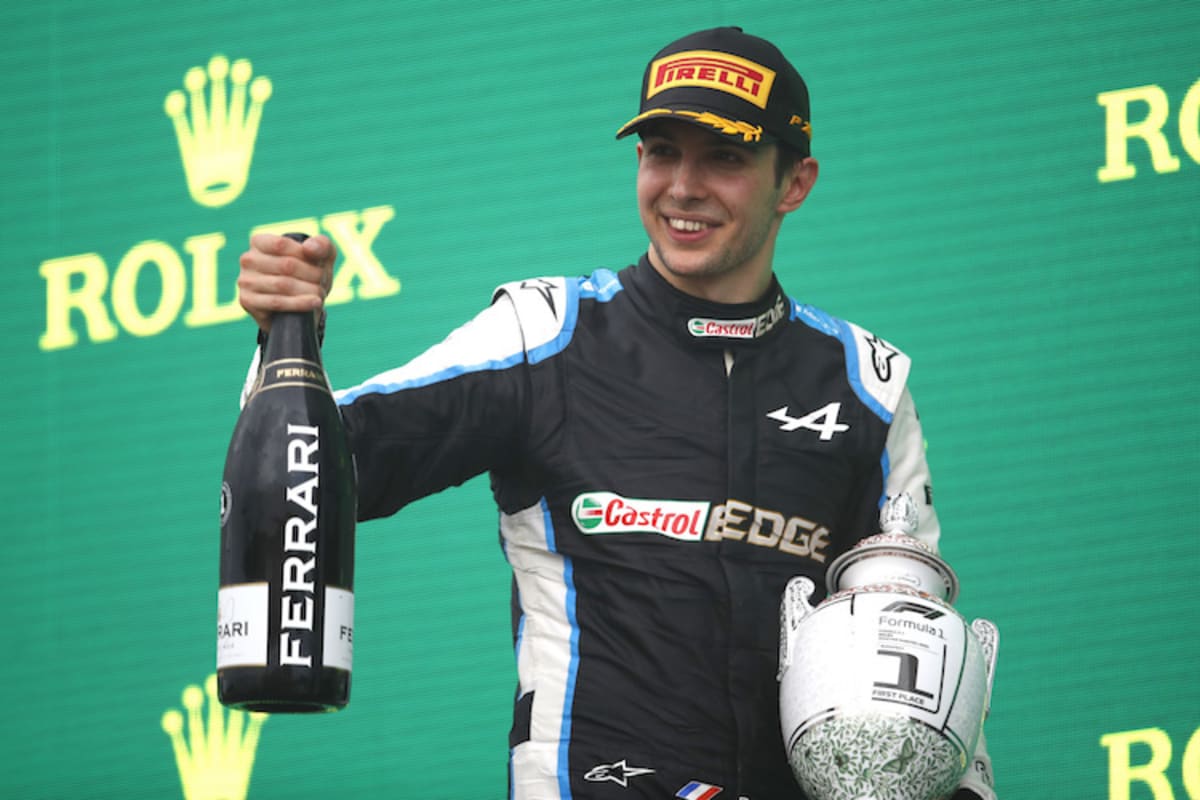 Esteban Ocon 2021 am Hungaroring