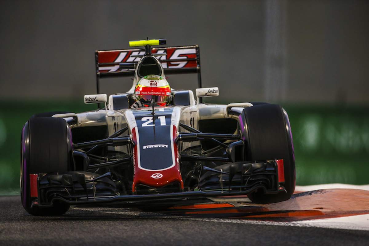 Esteban Gutiérrez 2016 im Haas-Rennwagen
