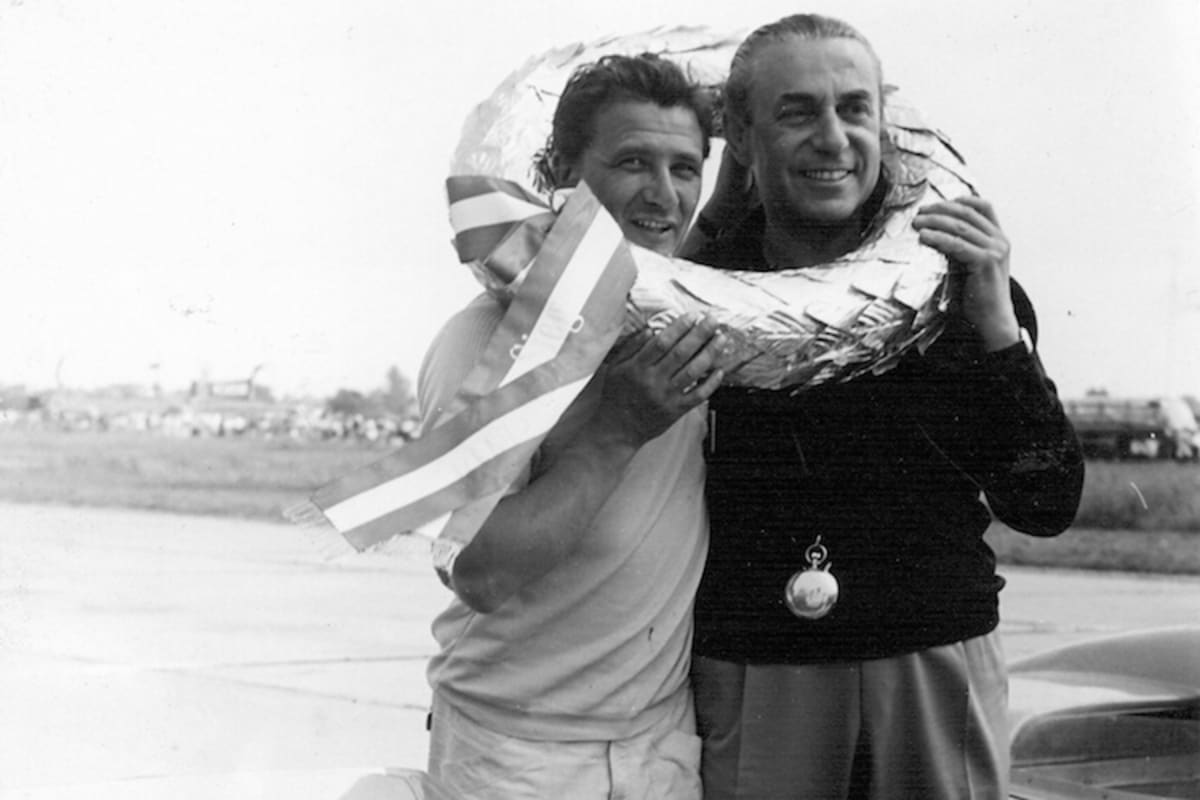 Innige Verbindung - Hans Herrmann und Carlo Abarth