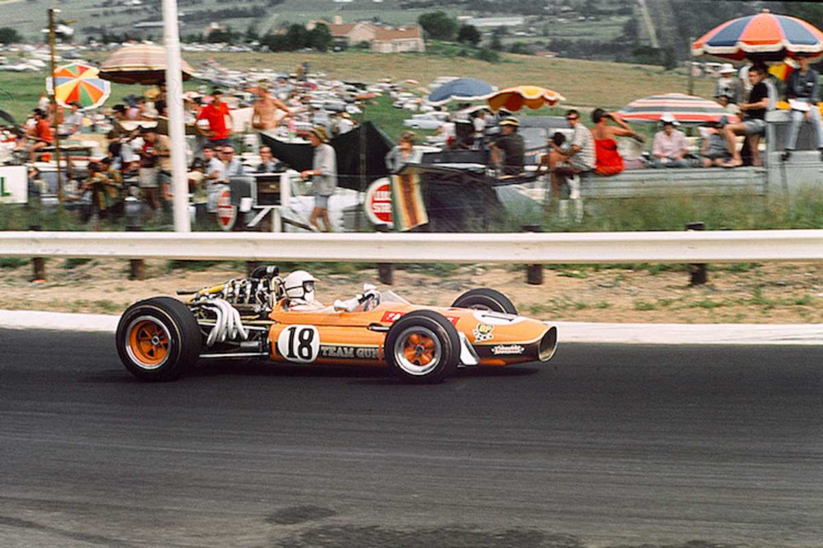 Sam Tingle 1968 im LDS-Renner