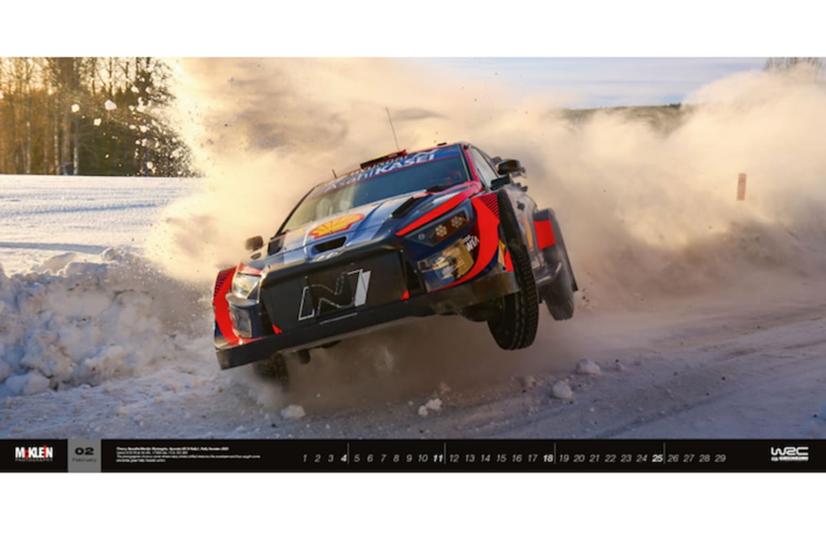 Gelten die Gesetze der Physik nicht mehr? Thierry Neuville in Schweden