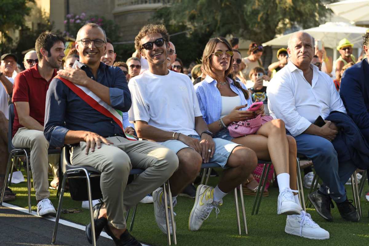 Auch Freundin Francesca Novello war dabei