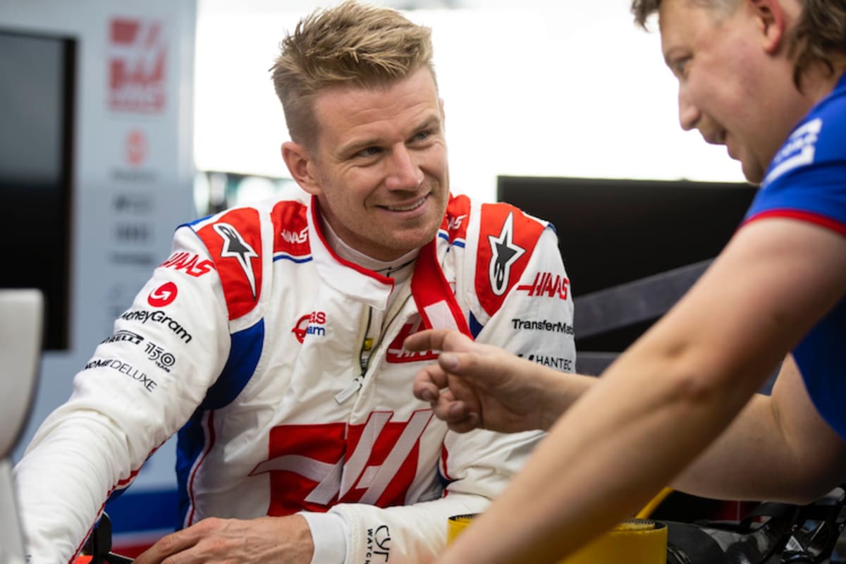 Nico Hülkenberg fährt erstmals den Haas-Rennwagen