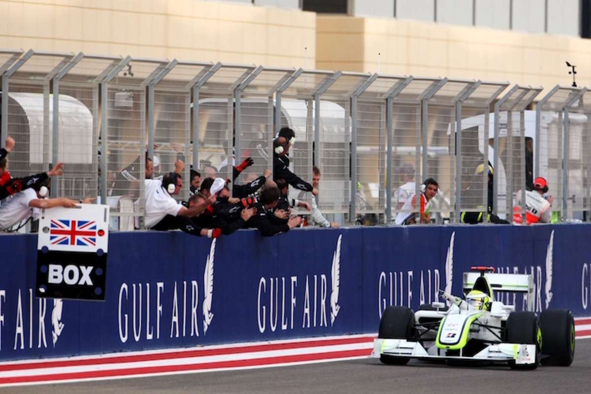 Jenson Button 2009 im BrawnGP