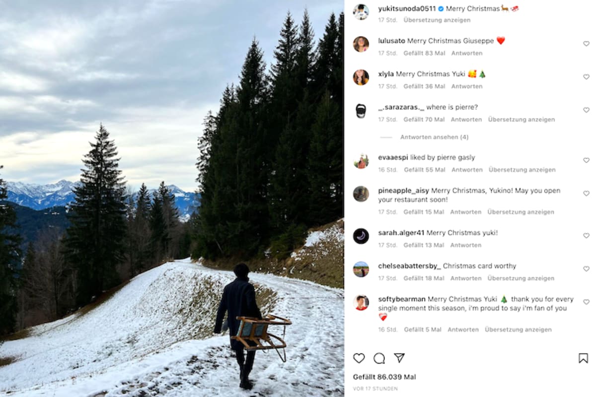 Yuki Tsunoda auf der Suche nach mehr Schnee