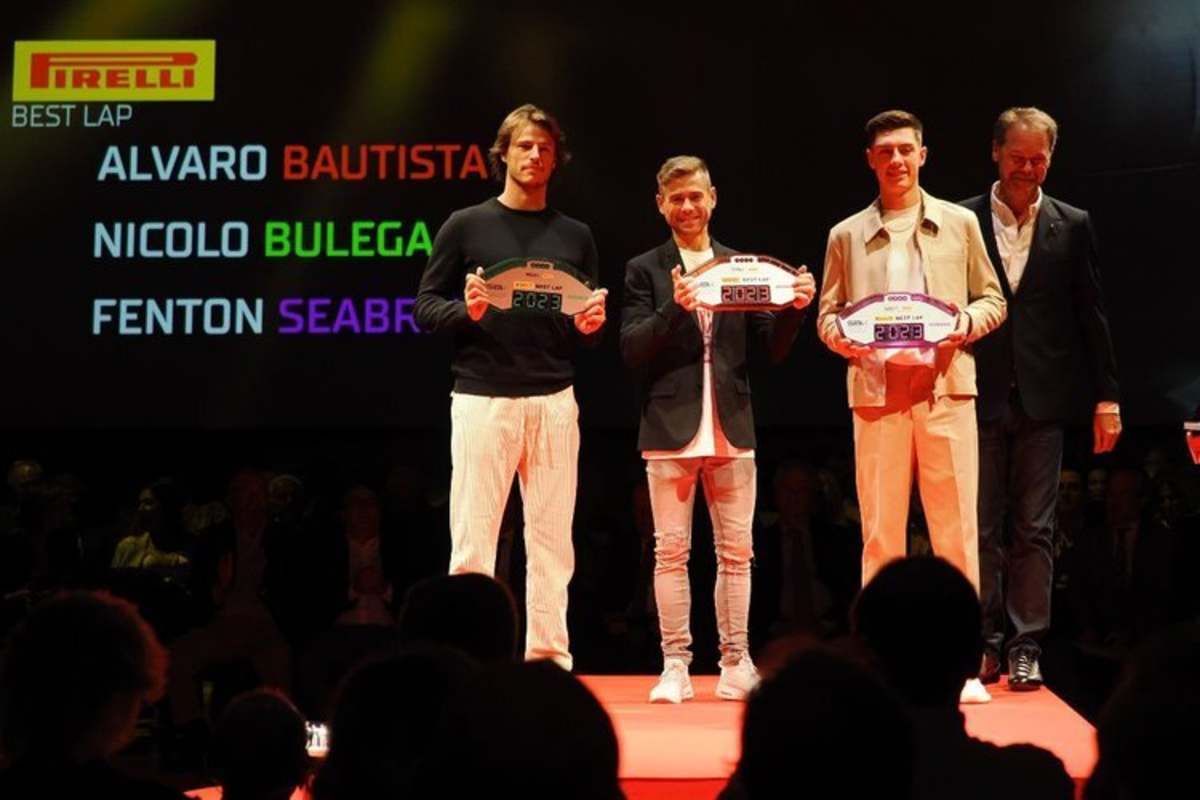 Bulega, Bautista und Fenton Seabright (v.l.)