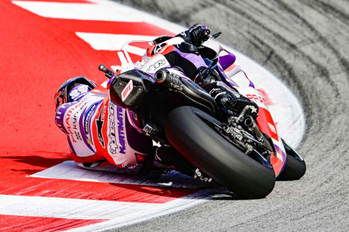 Eine Augenweide: Jorge Martin in Kurve 5 des Circuit de Barcelona-Catalunya