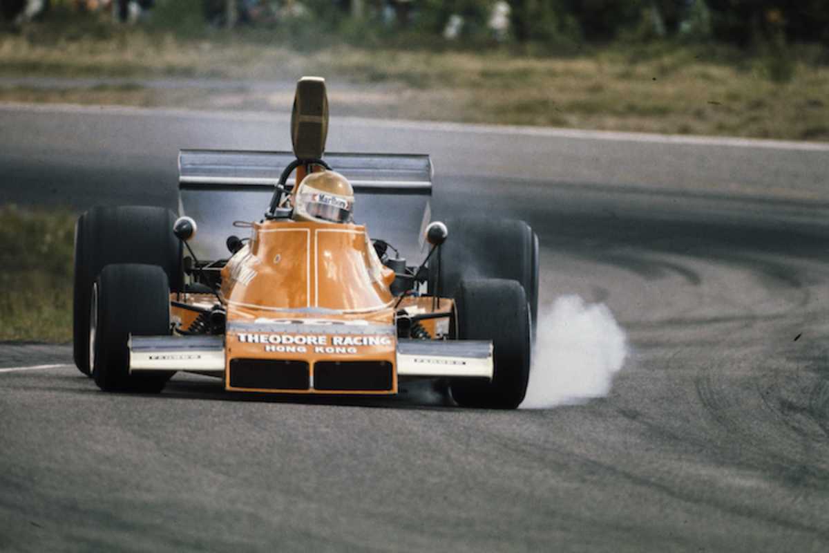Vern Schuppan in Schweden 1974