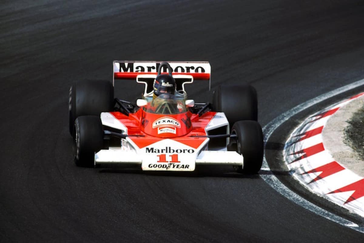 James Hunt in Zandvoort 1976