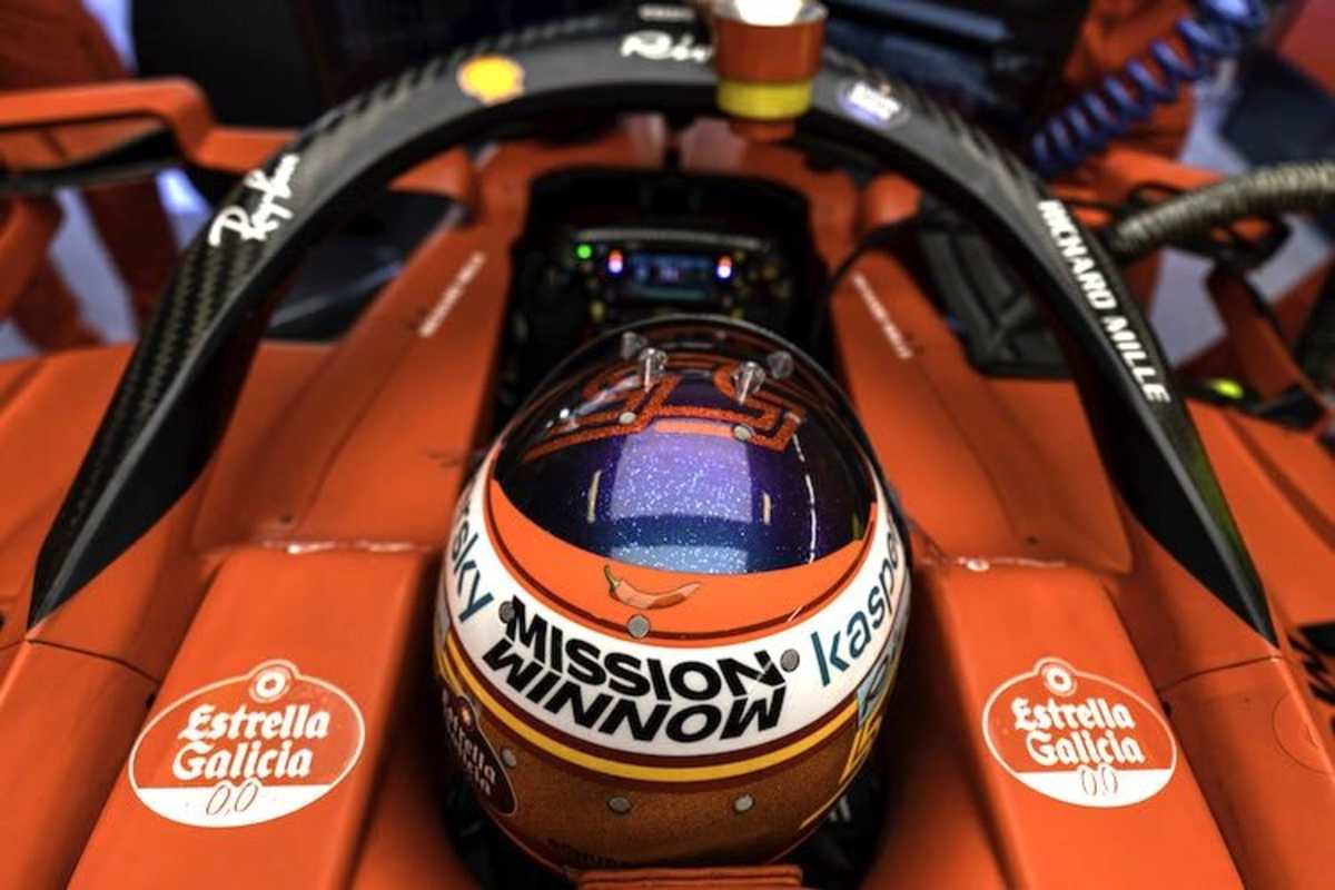 Carlos Sainz mit Chili-Schote