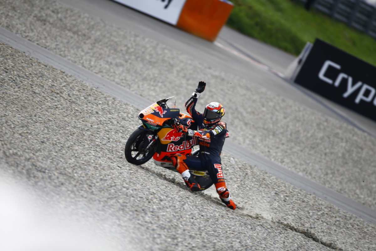 Masia beendete das Rennen trotzdem noch auf Platz 18