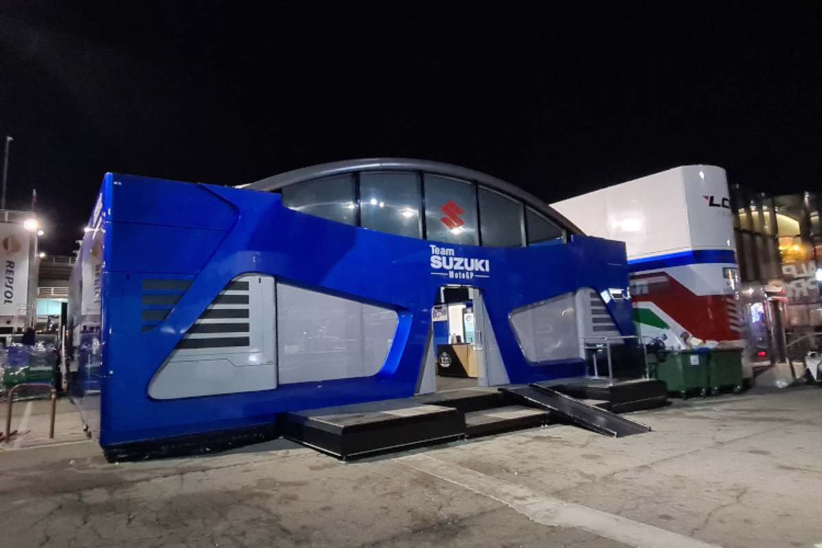 Beim Saisonfinale 2022 in Valencia ging bei Suzuki Ecstar das Licht aus