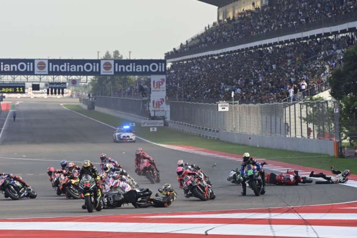 Der Unfall von Luca Marini, Pol Espargaró & Stefan Bradl