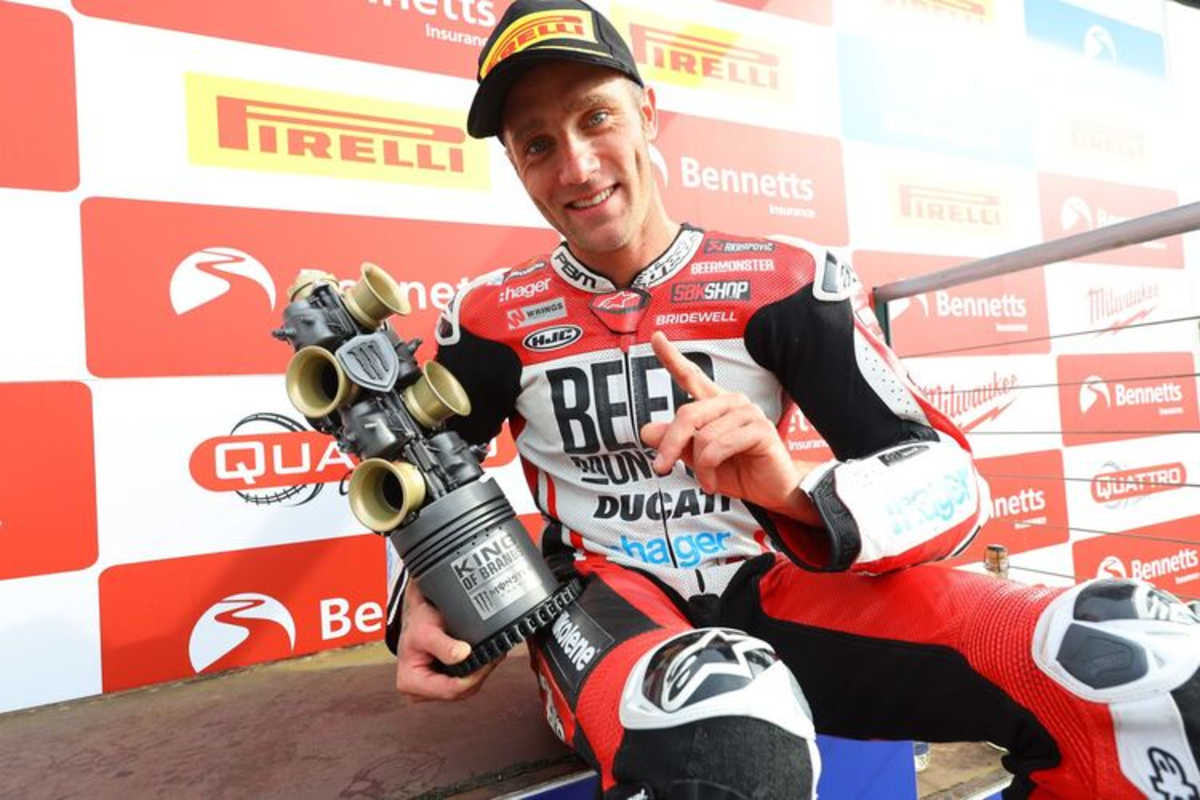 Tommy Bridewell: Der Ducati-Pilot war in Brands Watch kaum aufzuhalten