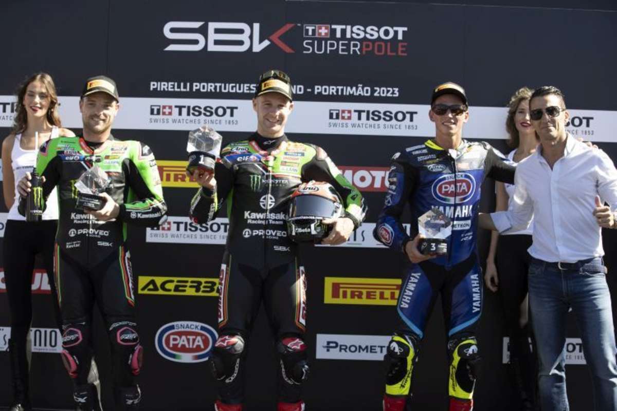 Superpole  - Alex Lowes, Jonathan Rea & Andrea Locatelli