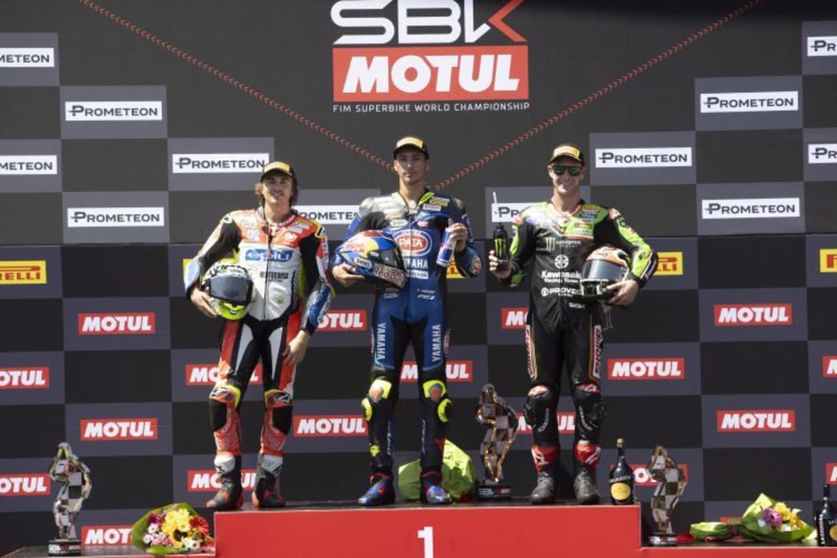 2. Rennen - Axel Bassani, Toprak Razgatlioglu & Jonathan Rea