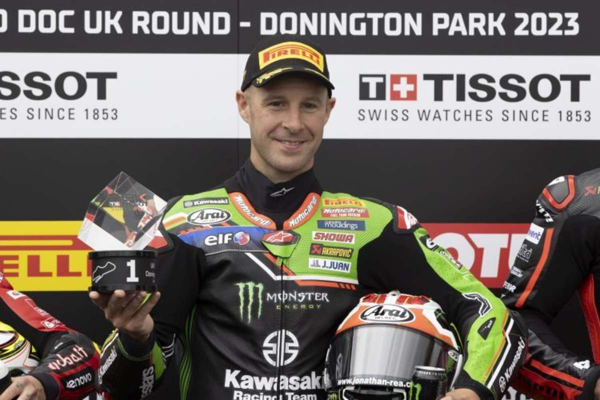 Polesetter Jonathan Rea