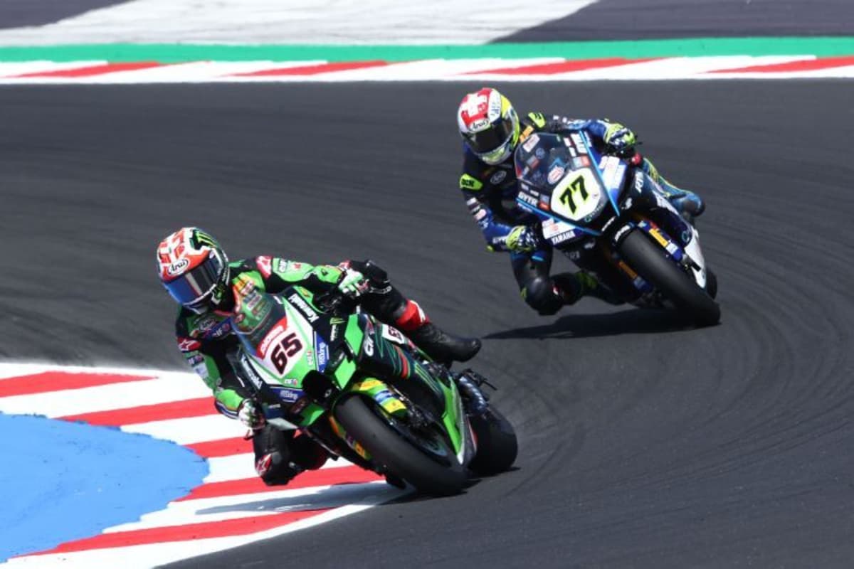 Dominique Aegerter & Jonathan Rea