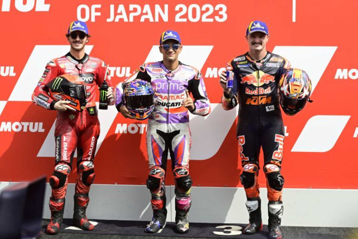 Qualifying  - Francesco Bagnaia, Jorge Martin & Jack Miller