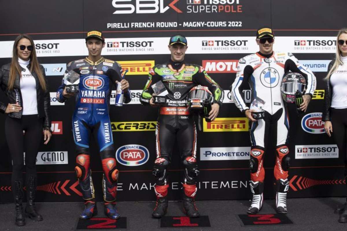 Superpole - Toprak Razgatlioglu, Jonathan Rea & Scott Redding