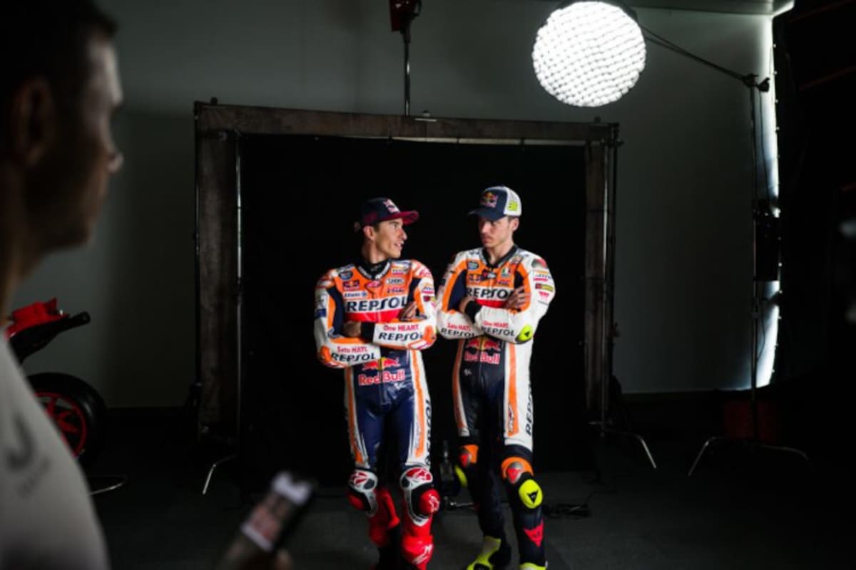 Das neue Repsol-Honda-Duo: Marc Márquez und Joan Mir