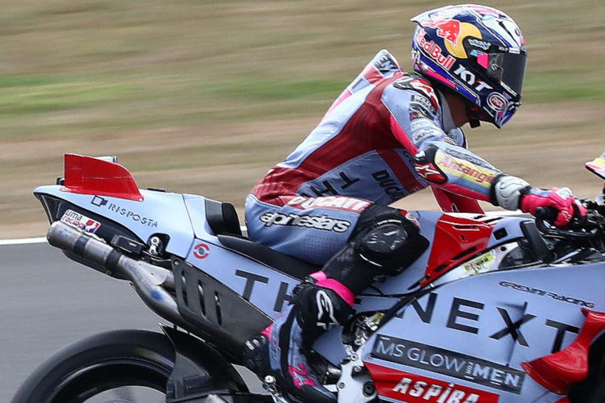 Die roten Flügel stachen an Bastianinis Gresini-Ducati besonders hervor