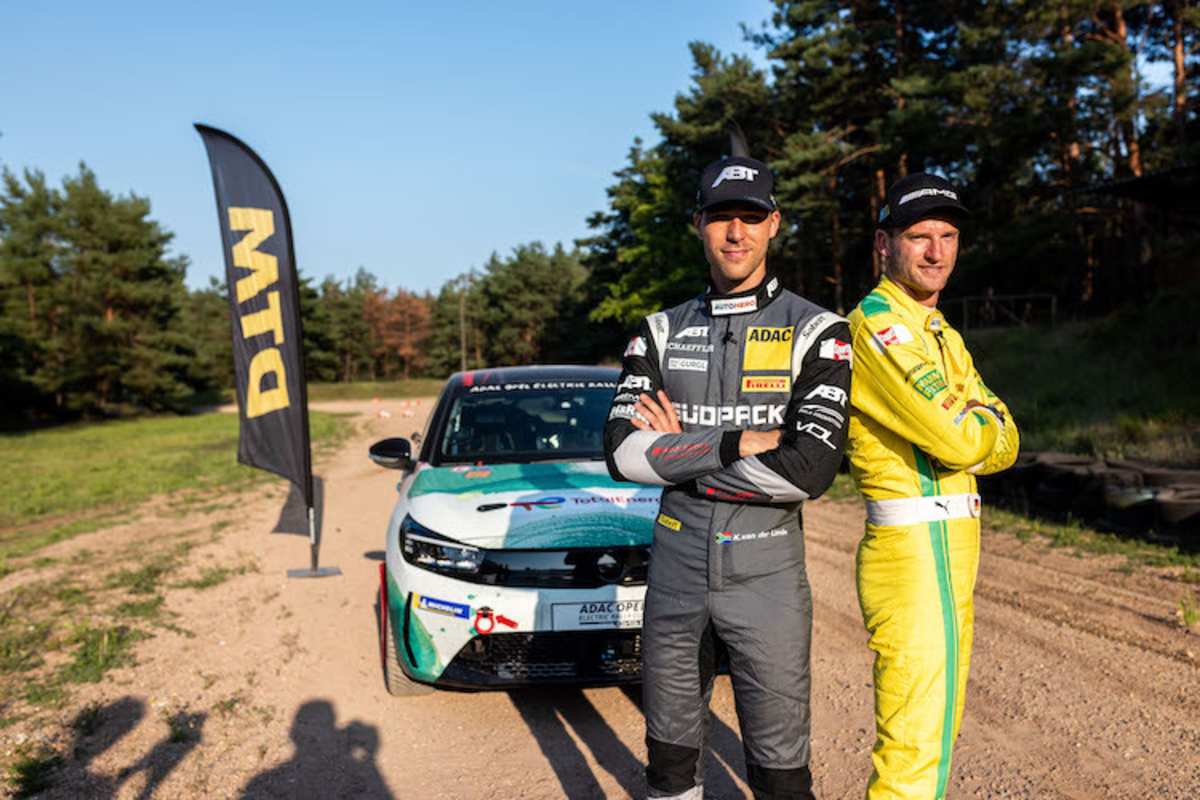 Kelvin van der Linde und Maro Engel bildeten ein Fahrerduo 